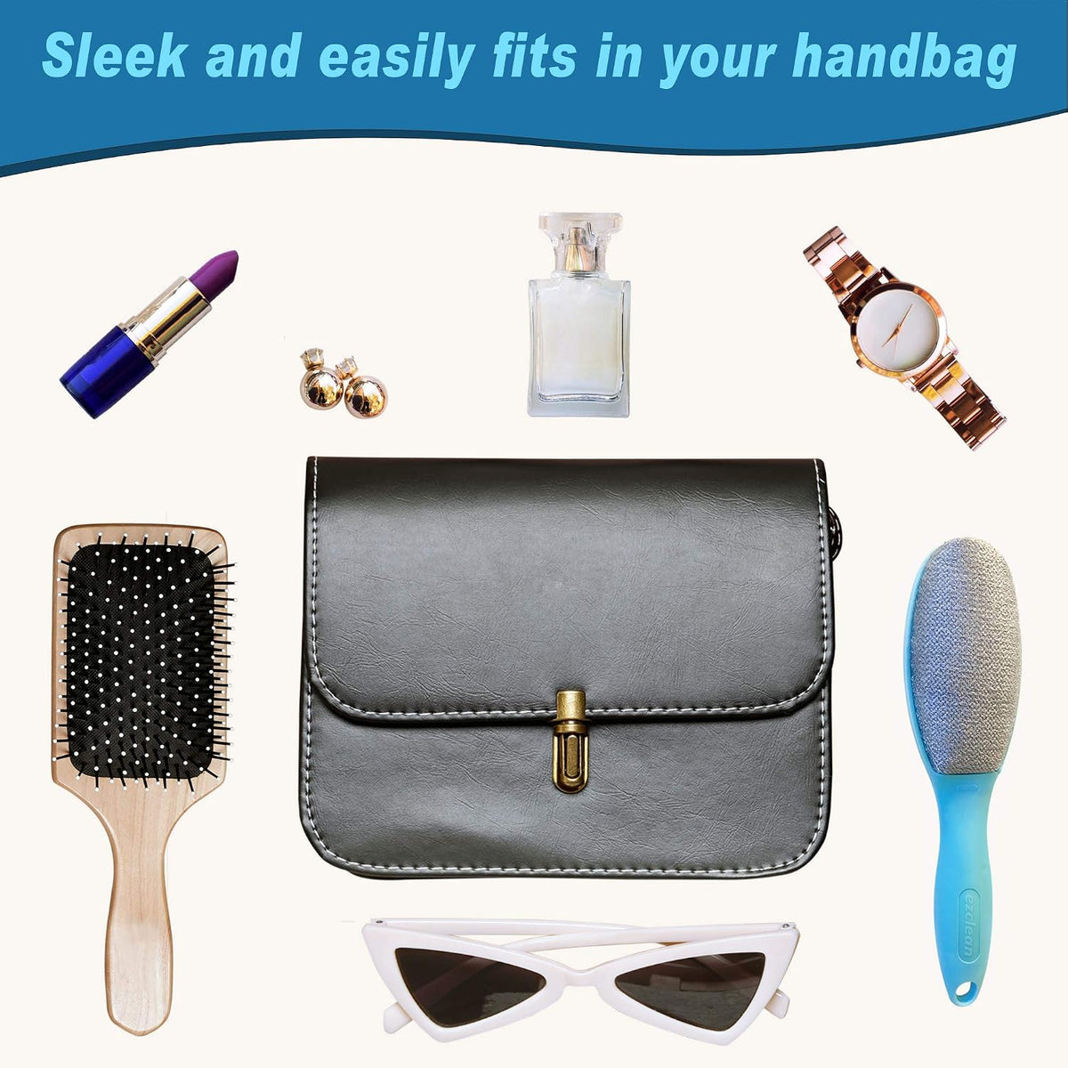 ezclean Reusable Lint Brushes for Clothes – 2 Pack