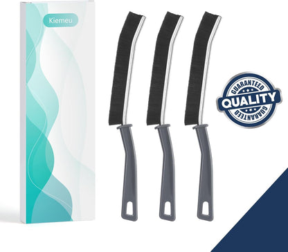Crevice Cleaning Brushes – Black, 3 Pack